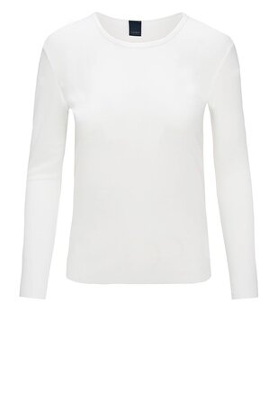 One Two Luxzuz Sigborg Mesh T-shirt Cream