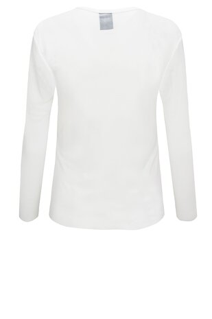 One Two Luxzuz Sigborg Mesh T-shirt Cream