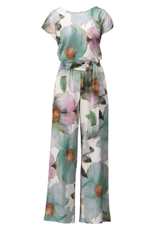 K-design Jumpsuit met bloemen design C112