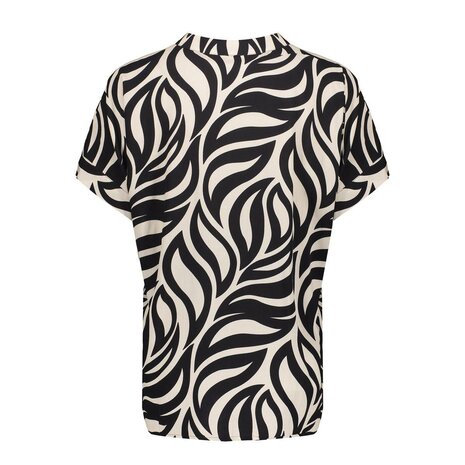 Geisha Top bi-color black, sand 63295-70