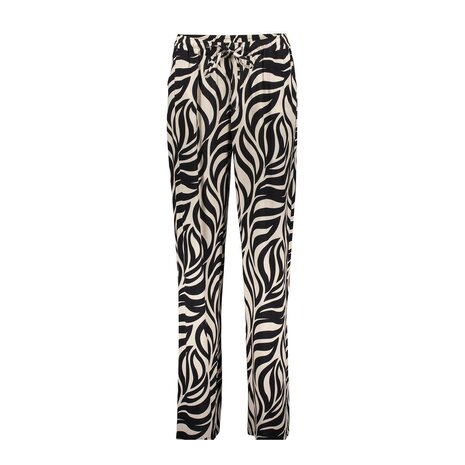 Geisha Pants bi-color black, sand 61230-70