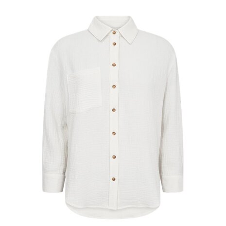 Freequent fqesmingo-shirt Star Off-white