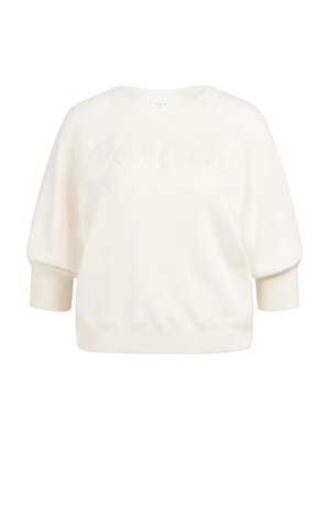 Yaya Sweater with raglan sleeves and tonal artwork 01-000563-603