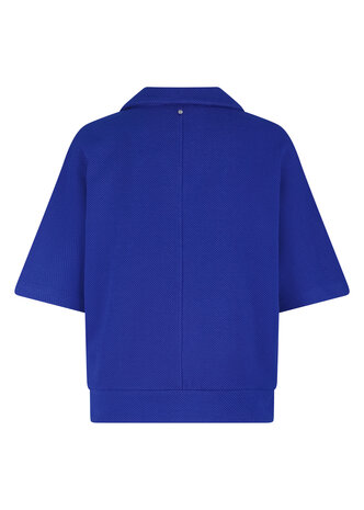 Tramontana Polo Collar Top  Ink