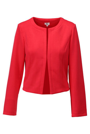 K-design Kort jasje met ronde hals C613 tomato