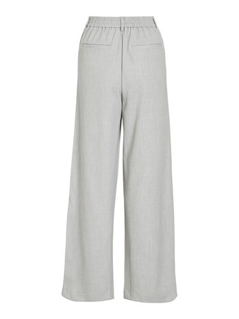 Vila vivarone hw wide pant - noos Light Grey Melange