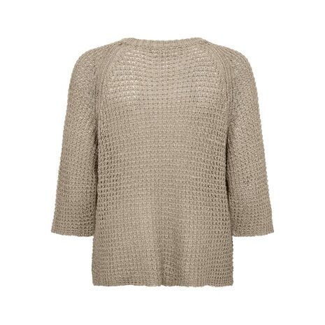 Freequent fqzapper-pullover Silver Mink