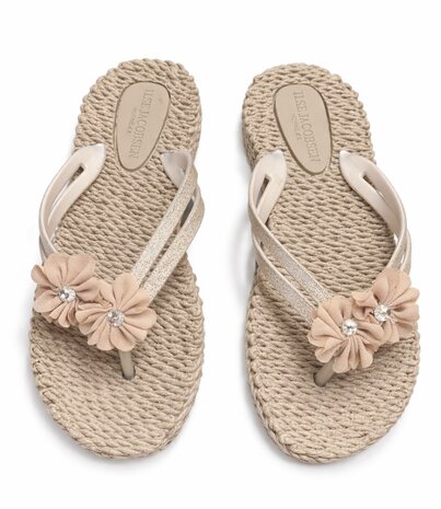 Ilse Jacobsen Flip Flops with Flowers Atmosphere