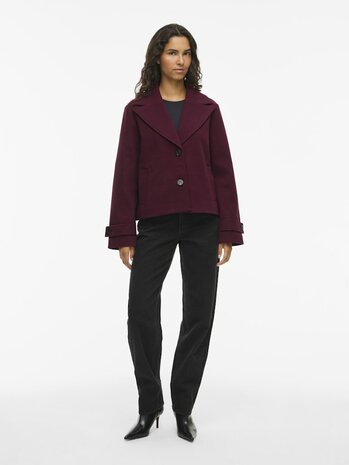 Vila visolo l/s short jacket/tes/1 Fig