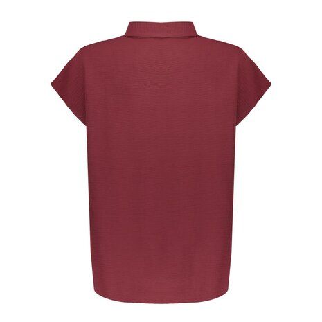 Geisha Blouse crinckle cherry 63140-21