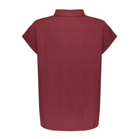 Geisha Blouse crinckle cherry 63140-21