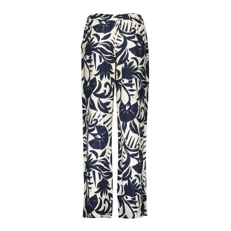 Geisha Pants naive flower navy, off-white 61141-26