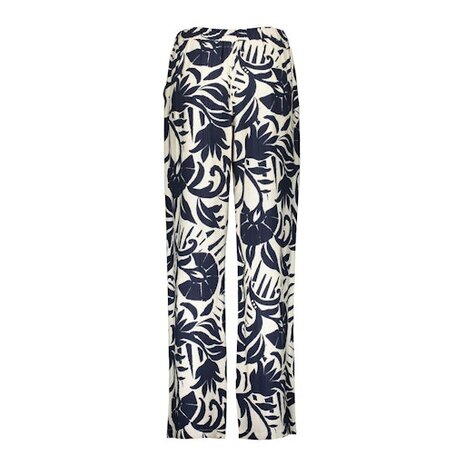 Geisha Pants naive flower navy, off-white 61141-26