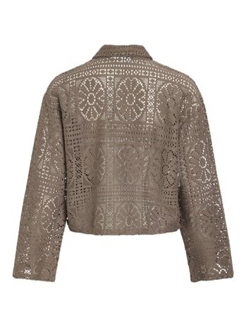 Vila vimerinda crochet l/s shirt - noos Falcon