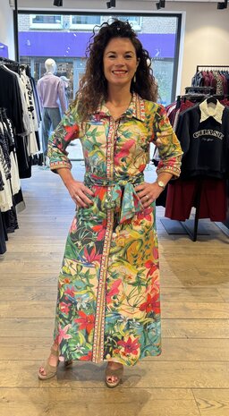 K-design Maxi jurk met design C410