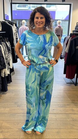 K-design Jumpsuit met bloemen design C308
