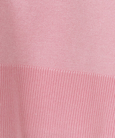 Esqualo Sweater wide sleeve basic knit Romance Rose