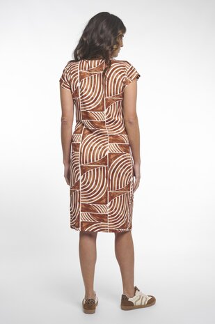 Zoso Claire summer camel jurk
