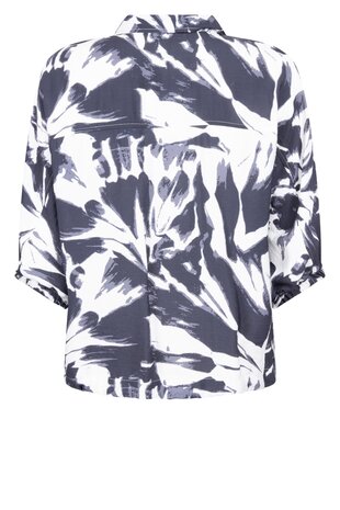 Zoso Yvette navy top