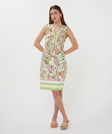 Esqualo Dress slv/lss Jungle print print