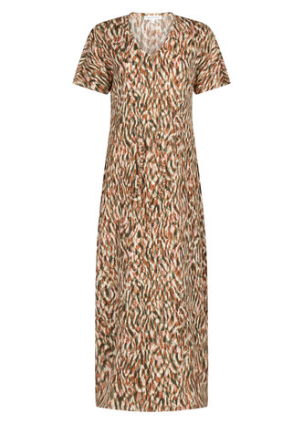 Tramontana Dress Animal Brush  PrintAloe