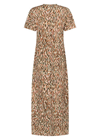 Tramontana Dress Animal Brush  PrintAloe