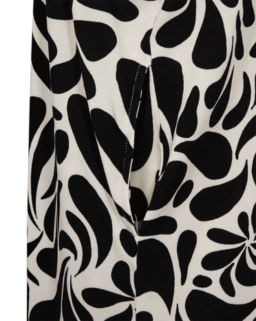 Freequent fqfloi-dress Moonbeam w. Black