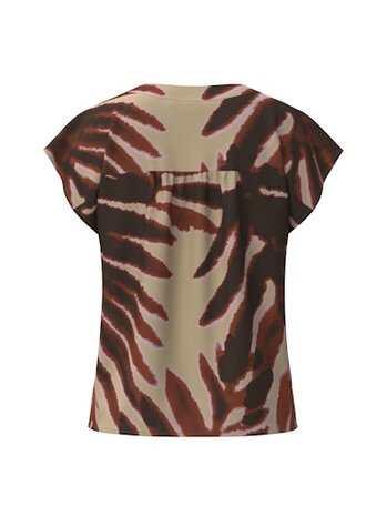 Vila vialinia  era v-neck s/s top/1 Slate Black MULTI COLOR