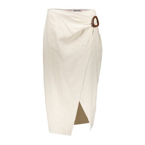 Geisha Skirt ecru linnen raw 66300-10