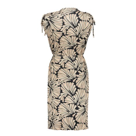 Geisha dress black/brown 67405-20