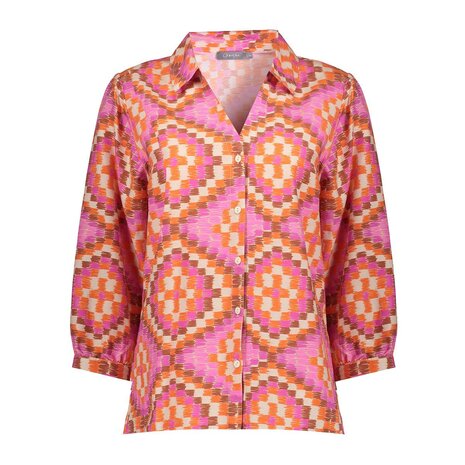 Geisha blouse pink/orange 63468-20