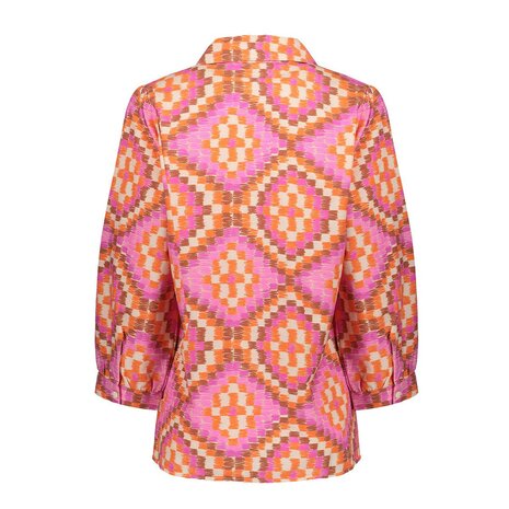 Geisha blouse pink/orange 63468-20
