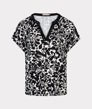 Esqualo Top Golden print