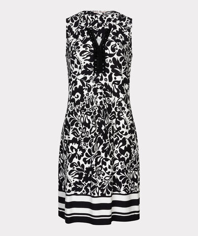 Esqualo Dress slv/lss Golden print