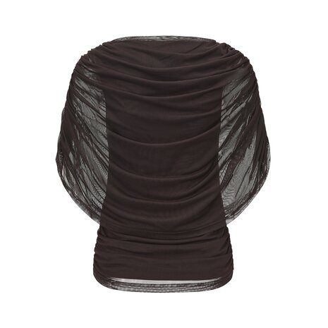 One Two Luxzuz Queenie Top Choco Lux