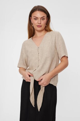 Freequent fqlava-blouse Sand melange