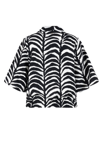 Tramontana Blouse Palm Eclipse  PrintBlacks