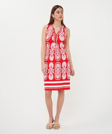 Esqualo Dress slv/lss Heartfelt print