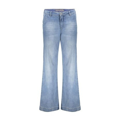 Geisha Jeans MEREL wide bleach denim 000830