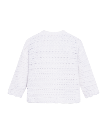 Freequent fqgrscalivi-cardigan Brilliant white