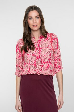 Geisha blouse pink/merlot 63447-20