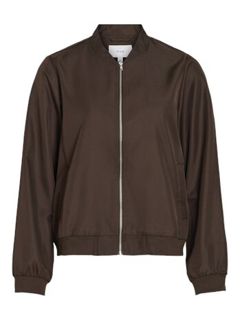 Vila vipapaya l/s bomber jacket - noos Coffee Bean