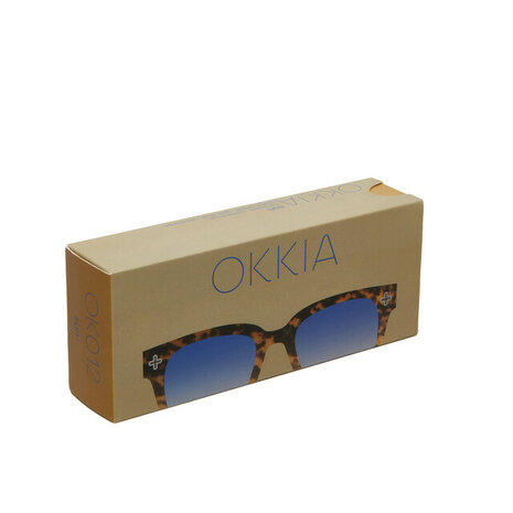 Okkia Giovanni OK012 HY-BL - HAVAVA YELLOW  - Blue Lens