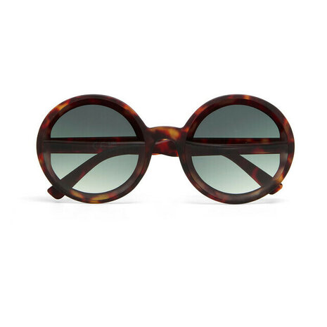 Okkia Monica OK014 CH-GR - CLASSIC HAVANA - Green Lens