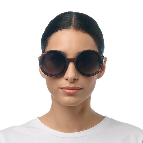 Okkia Monica OK014 CH-GR - CLASSIC HAVANA - Green Lens
