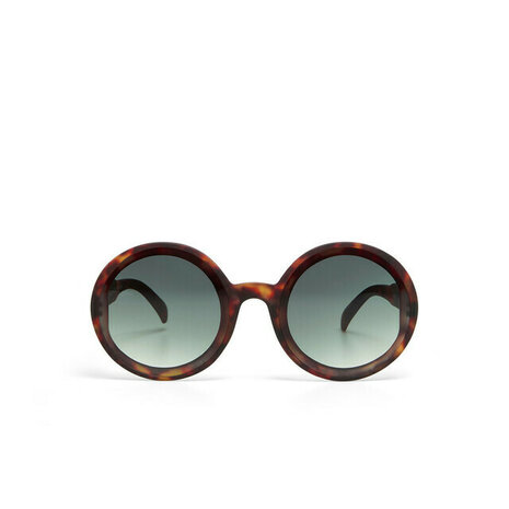 Okkia Monica OK014 CH-GR - CLASSIC HAVANA - Green Lens