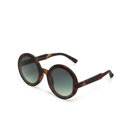 Okkia Monica OK014 CH-GR - CLASSIC HAVANA - Green Lens