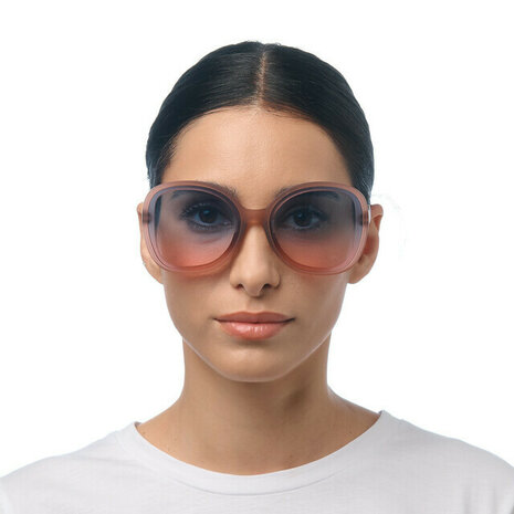 Okkia Anna OK019 PH-BP - PINK HAVANA - Blue Pink Lens