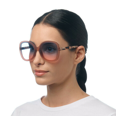 Okkia Anna OK019 PH-BP - PINK HAVANA - Blue Pink Lens