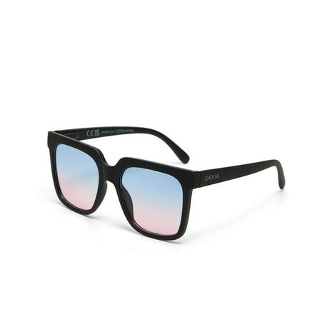 Okkia Roma OK040 BK-BP - BLACK - Blue Pink Lens